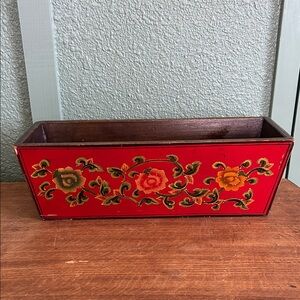 Wooden decor box